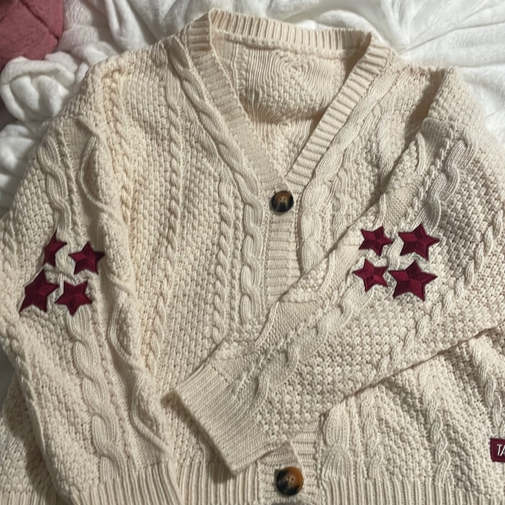 Taylor Swift Red Taylor’s Version Cardigan only taken out of package to try on!